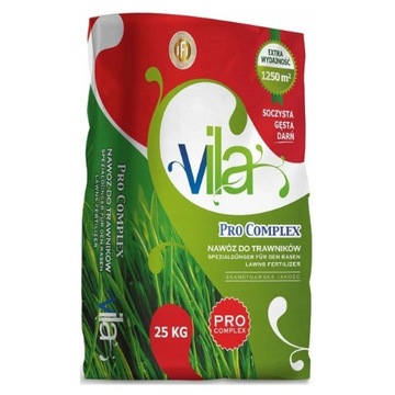УДОБРЕНИЕ ДЛЯ ГАЗОННОЙ ТРАВЫ VILA PRO-COMPLEX YARA 25КГ НПК 16-16-16 ПРОД.