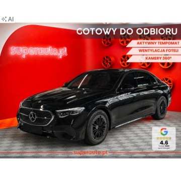 Mercedes Klasa E W214 Sedan 2.0 200 204KM 2026 200 4M Edycja specjalna AVANTGARDE Night + Kamera 360