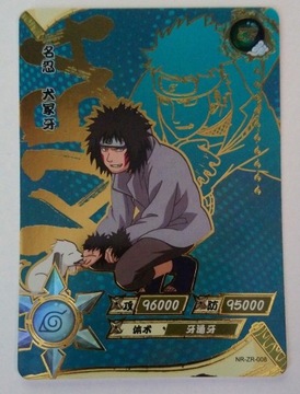 Karta Naruto TCG Kayou Kiba Inuzka - NR-ZR-008