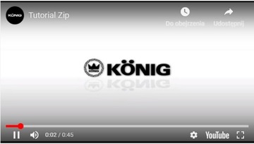 Цепи KONIG ZIP ULTRA 235/60 R15 9 мм НАТЯЖИТЕЛЬ