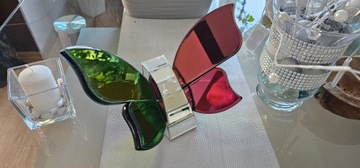 Красивое украшение, бабочка, стеклянное зеркало, световой эффект, красивый для подарка