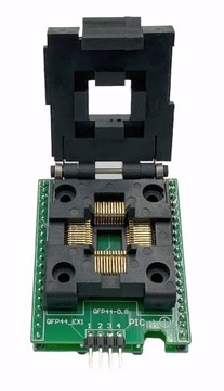 TQFP44 QFP44 ZIF адаптер (Yamaichi) для программатора XGecu T48
