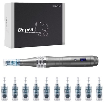 Dr Pen M8 -W +10 KARTRIDŻY dermapen do MEZOTERAPII prezent ORYGINALNY
