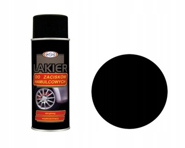 LAKIER SPRAY DO ZACISKÓW HAMULCOWYCH CZARNY RAL9005 400ml WESCO