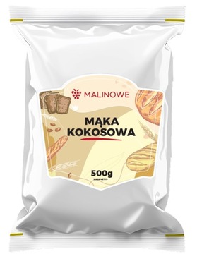 MĄKA KOKOSOWA 500g MĄKA Z KOKOSÓW NATURALNA JAKOŚĆ PREMIUM