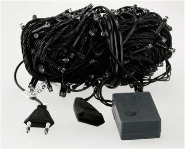 Рождественские гирлянды 300LED на цепочке Для использования на улице и в помещении Многоцветные 22м