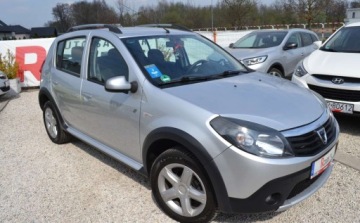 Dacia Sandero I Hatchback 5d 1.6 MPI 84KM 2011 Dacia Sandero Stepway Bezwypadkowe - Niski przebieg - klimatyzacja - Zadba, zdjęcie 10