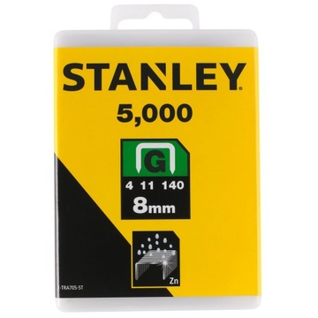 STANLEY 1-TRA705-5T ZSZYWKA ZSZYWKI typ G długość 8mm 5000szt