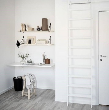 1x КРОНШТЕЙН ДЛЯ ПОЛКИ LOFT Hole 15см *БЕЛЫЙ* Elad