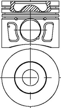 FAI AUTOPARTS PK38-000 PÍST