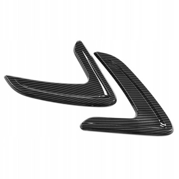 БОКОВЫЕ ВОЗДУХОЗАБОРНИКИ ЖАЛЮЗИ BMW F30 CARBON