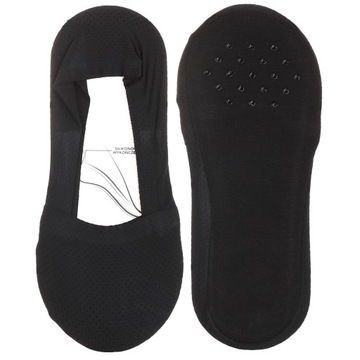 3x Nízke Členkové Ponožky Ponožky Dámske Balerínky so silikónom MORAJ 35-38