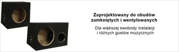 Сабвуфер Ground Zero GZRW 12XSPL 1500 Вт 2x2 Ом