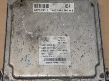 ЭБУ КОНТРОЛЛЕРА MERCEDES SPRINTER A6519000601 A6519019400