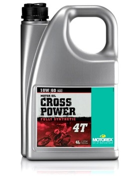 Olej MOTOREX CROSS POWER 4T 10W60 4L KTM