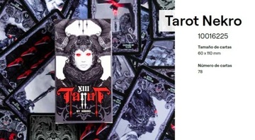 Fournier Tarot - XIII Nekro karty do wróżenia z Hiszpanii