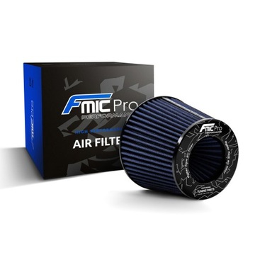 Filtr powietrza stożek FMIC.Pro 76mm Niebieski 125mm