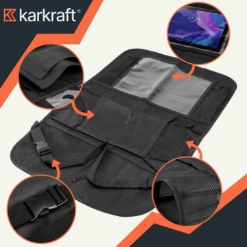 АВТОМОБИЛЬНЫЙ ОРГАНАЙЗЕР-ПРОТЕКТОР СПИНКИ СИДЕНЬЯ ЗАЩИТНЫЙ КОВРИК XXL