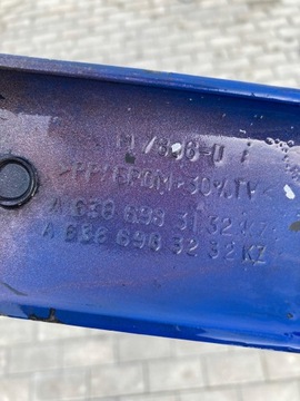 LIŠTA DVEŘE PRAVÝ PŘEDNÍ VITO 638 A6386983132