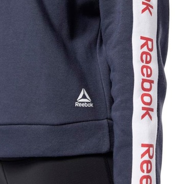 Bluza Damska Reebok EK1355 LINEAR LOGO CREW Niebieska S