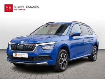 Skoda Kamiq Crossover 1.0 TSI 95KM 2022 Skoda Kamiq 1.0 TSI Ambition 1WL. ASO Benzyna 95KM