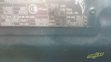 Silnik deutz tcd2012 kolektor 042292976r wydechowy
