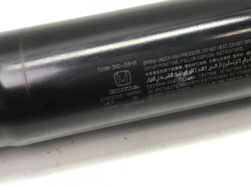 HONDA HR-V III VZPĚRA/TLAKOVAČ TLUMIČ KRYT KUFRU PRAVÝ 74981-3M0-J511-M1