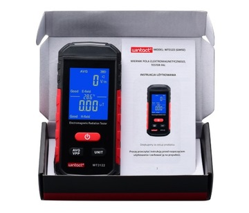 Тестер волнового измерителя электромагнитного поля 1999 В/м, 100 мкТ - 5G CE