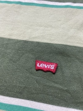 Levi's LEVI STRAUSS LEVIS ORYGINALNY T SHIRT koszulka w paski rozmiar M