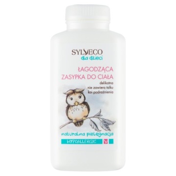 SYLVECO dla Dzieci Заспокійлива Присипка для Тіла, Захист і Комфорт Шкіри 100 г