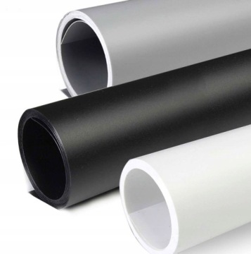 Фотофон серый полипропиленовый моющийся 1,5x3 м для фотосъемки