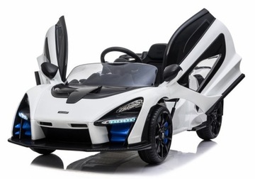 McLaren Senna Белый аккумуляторный автомобиль