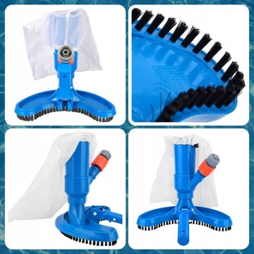 ПЫЛЕСОС ДЛЯ БАССЕЙНА НАБОР ДЛЯ ЧИСТКИ БАССЕЙНА Шланговая щетка