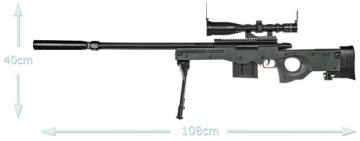 AWP BULLET СНАЙПЕРСКАЯ ВИНТОВКА ЛАЗЕРНЫЙ ПРИЦЕП ПИСТОЛЕТ