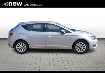 Seat Leon III Hatchback Facelifting 1.5 EcoTSI 130KM 2019 Seat Leon Salon Polska, Idealny Stan, Bezwypadkowy, Serwisowany, FV23 1.5, zdjęcie 5
