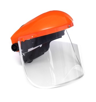 MASKA OCHRONNA DO TWARZY PRZYŁBICA Z SZYBĄ PCV