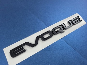 Эмблема EVOQUE Черная глянцевая