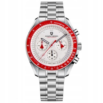 Męski kwarcowy zegarek chronografem PAGANI DESIGN