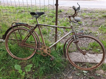 ЗАДНЕЕ КРЫЛО СТАРОГО ВИНТАЖНОГО ВЕЛОСИПЕДА NSU, РАЗМЕР 26