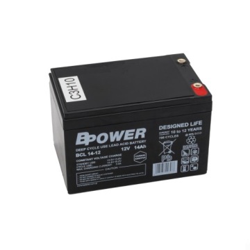 Акумулятор BPOWER 12 В 15 Аг BCL14-12+ AGM Deep Cycle 700 циклів !!
