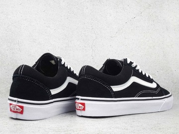 VANS OLD SKOOL BUTY TRAMPKI TENISÓWKI CZARNE SKATE