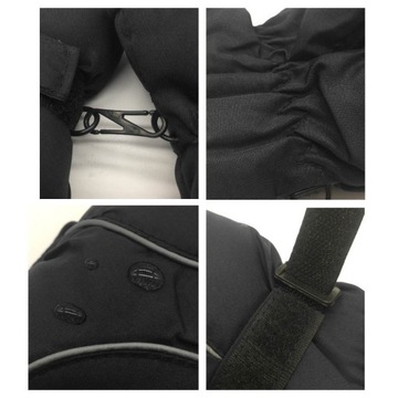 RĘKAWICE NARCIARSKIE ZIMOWE DZIECI ZIELONY