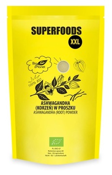 Ashwaganda (korzeń) w proszku BIO 500g Bio Planet