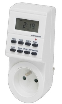 PROGRAMATOR ELEKTRONICZNY TYGODNIOWY B60-TSEF1
