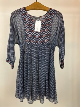 Туника для беременных с узором A PEA IN THE POD размер M США