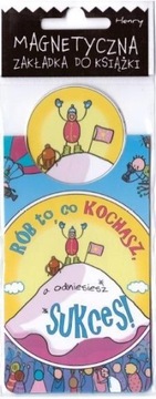 ZAKŁADKA MAGNETYCZNA - RÓB TO CO KOCHASZ, HENRY