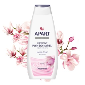 APART CREAMY CARE PŁYN DO KĄPIELI KREMOWY MAGNOLIA NAWILŻENIE SKÓRY 750 ML