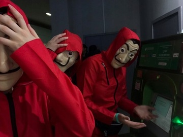 LA CASA DE PAPEL БУМАЖНЫЙ ДОМ DIA ДЕТСКИЙ НАРЯД