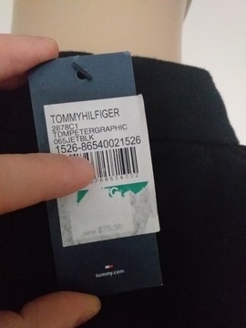 TOMMY HILFIGER KOSZULKA POLO Z DŁUGIM RĘKAWEM L