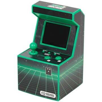 Miniaturowy automat do gier retro QSS 16 cm 240 gier CZERWONY